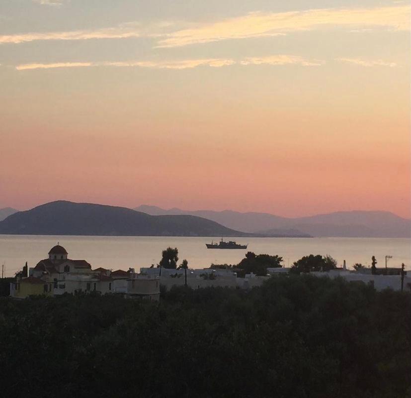 Pepper Tree Apartment Aegina Bagian luar foto